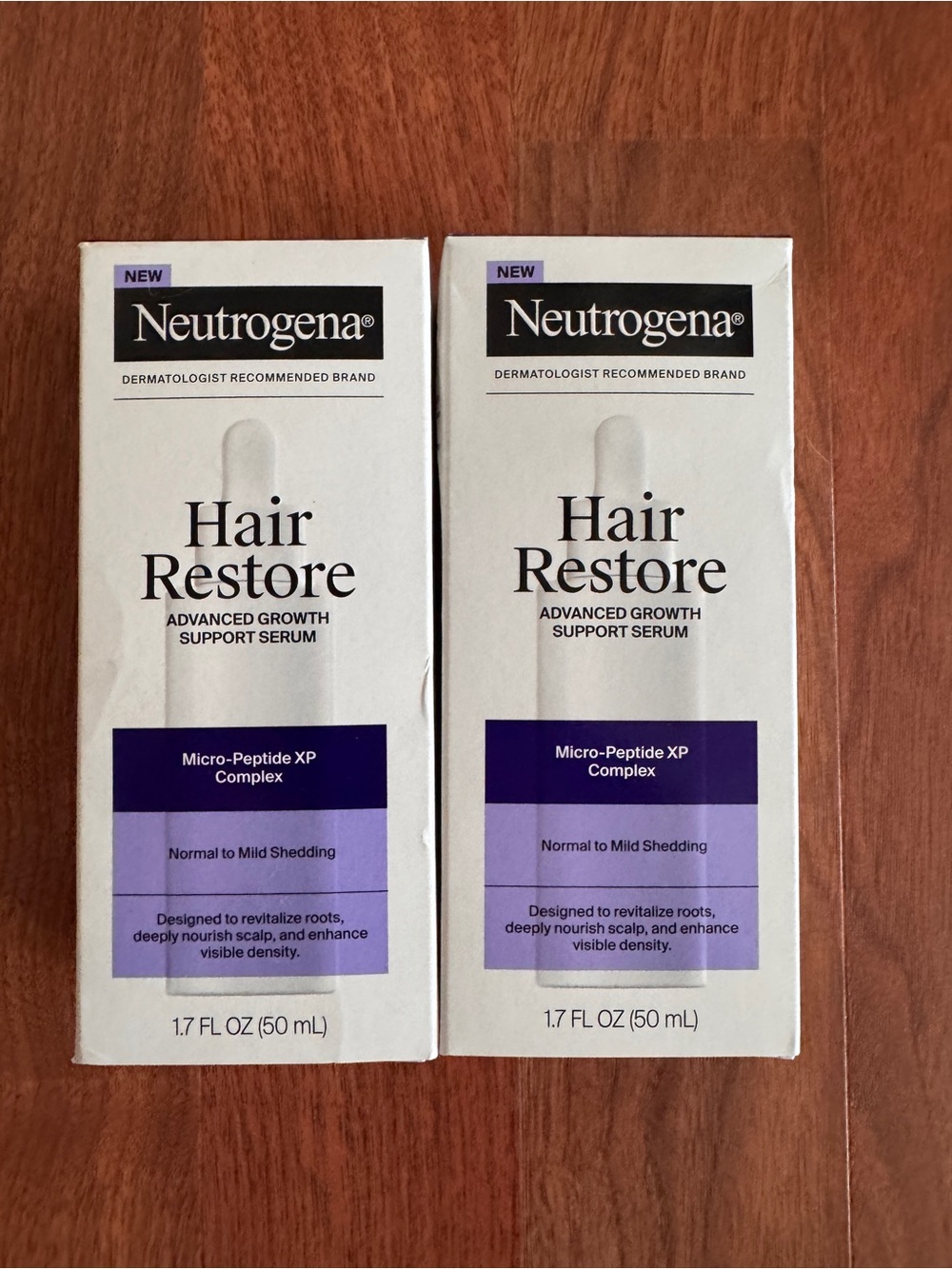 Neutrogena Hair Restore Advanced Growth Support Serum bundle
